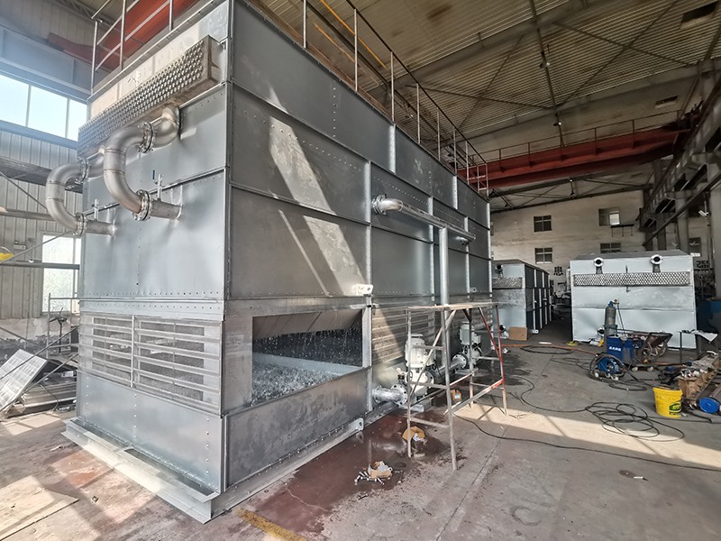 干湿联合逆流闭式冷却塔